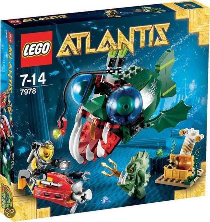 LEGO Atlantis Angler Attack 7978 - NIEUW, Kinderen en Baby's, Speelgoed | Duplo en Lego, Nieuw, Lego, Complete set, Ophalen of Verzenden