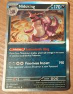 Nidoking - 034 Mew Pokemonkaart, Ophalen of Verzenden, Zo goed als nieuw, Losse kaart, Foil