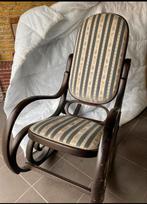 Antieke schommelstoel met prachtige bekleding, Ophalen