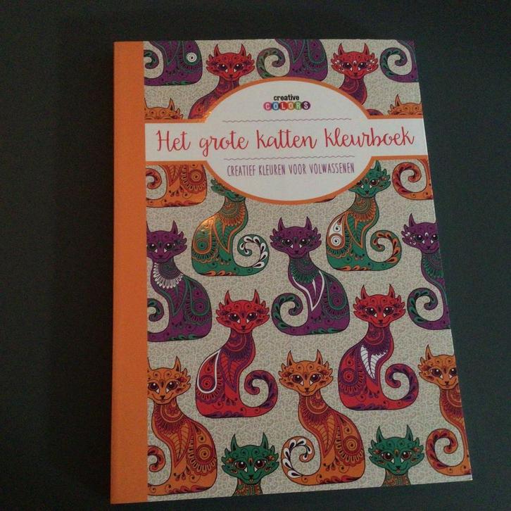 Het grote katten kleurboek, Boeken, Hobby en Vrije tijd, Nieuw, Tekenen en Schilderen, Geschikt voor kinderen, Ophalen of Verzenden