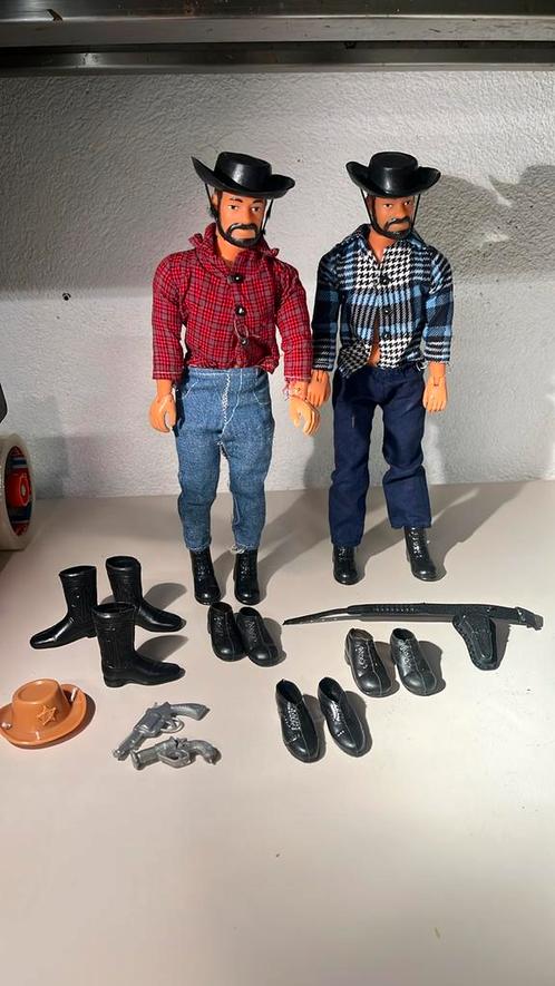 Big Jim/Lone Rangers jaren 70 poppen, Verzamelen, Poppetjes en Figuurtjes, Zo goed als nieuw, Verzenden