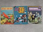 3 stripboeken; Joe Bar Team, Pinkie Pienter, Detective Comic, Gelezen, Ophalen of Verzenden, Meerdere stripboeken