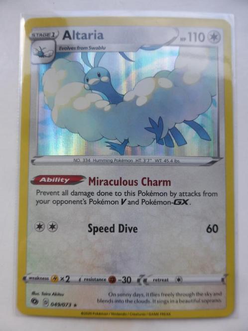 Altaria 049/073 (Pd1), Hobby en Vrije tijd, Verzamelkaartspellen | Pokémon, Zo goed als nieuw, Losse kaart, Ophalen of Verzenden