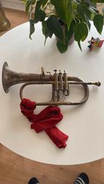 Oude trompet, Muziek en Instrumenten, Blaasinstrumenten | Trompetten, Ophalen of Verzenden, Gebruikt, Overige typen