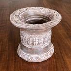 Terracotta vaas, Huis en Inrichting, Woonaccessoires | Vazen, Overige kleuren, Aardewerk of Porselein, Ophalen of Verzenden, Zo goed als nieuw
