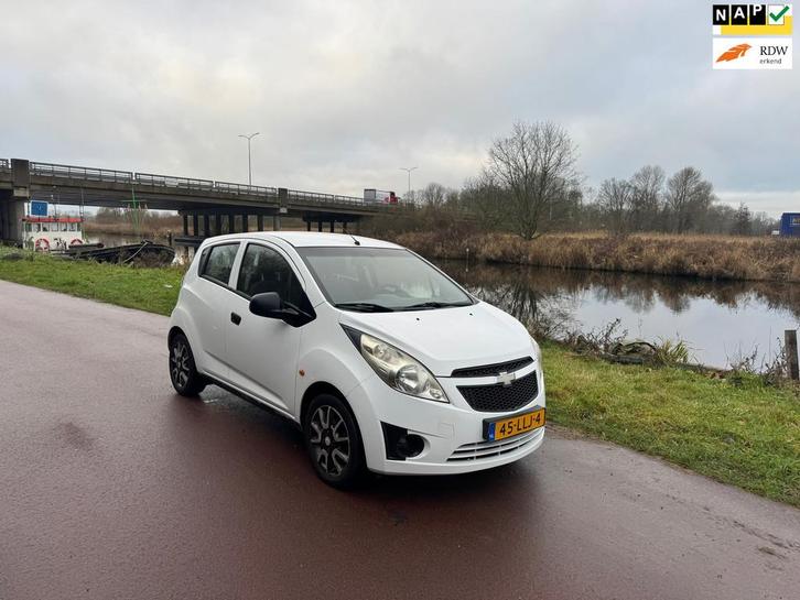 Chevrolet Spark 1.0 16V L|APK|5DRS|Zuinig|, Auto's, Chevrolet, Bedrijf, Te koop, Spark, ABS, Airbags, Startonderbreker, Benzine