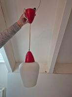 Phiips Louis Kalff Plafondlamp 50's 60's, Huis en Inrichting, Gebruikt, Ophalen of Verzenden, Glas, Minder dan 50 cm