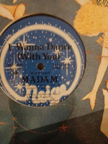 Madam - I Wanna Dance (With You) 12" beschikbaar voor biedingen