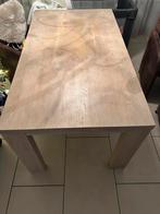 Eettafel, Huis en Inrichting, Tafels | Eettafels, Ophalen, 50 tot 100 cm, Zo goed als nieuw, White wash eiken