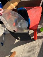 Fiets stoeltje voorop, Fietsen en Brommers, Ophalen of Verzenden, Boobike, Gebruikt, Voetsteuntjes