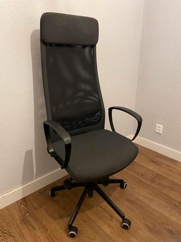 Ikea Markus Bureaustoel - Donkergrijs - Nieuwprijs: €160 beschikbaar voor biedingen