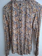By bar blouse met bloemmotief blauw/oranje/beige, Kleding | Dames, Blouses en Tunieken, Overige kleuren, Ophalen of Verzenden