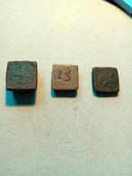 3 verschillende Muntgewichtjes, Postzegels en Munten, Munten | Nederland, Verzenden, Vóór koninkrijk, Overige waardes