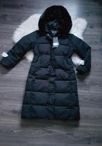 Winterjas zwart met imitatie bont maat M, Verzenden, Nieuw, Maat 38/40 (M), Zwart