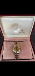 Originele Rolex Date Just goud staal 26mm full sett, Sieraden, Tassen en Uiterlijk, Ophalen, Zo goed als nieuw, Goud, Rolex