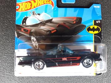 Hotwheels TV serie Batmobile zwart - Nieuw in blister op krt beschikbaar voor biedingen