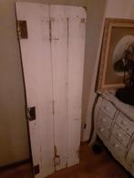 2 oude witte brocante Franse luiken, Ophalen, Gebruikt