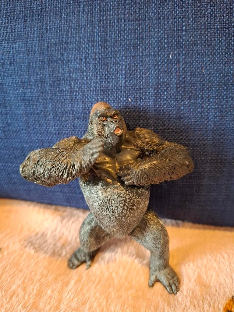 Papo gorilla jaartal 2018., Ophalen of Verzenden, Zo goed als nieuw, Wild dier, Beeldje of Figuurtje