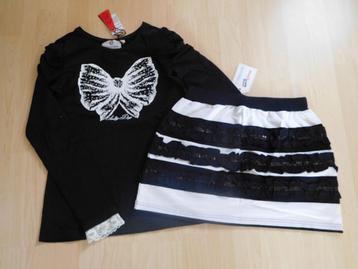 SALTY DOG set shirt en rokje Saltydog maat 164 NIEUW! beschikbaar voor biedingen