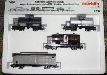 4786 Marklin  HISTORISCHE WAGEN SET  SBB-CFF beschikbaar voor biedingen