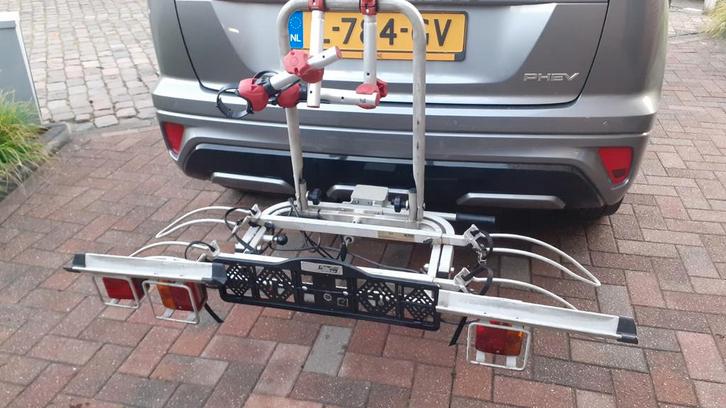 Pro-User Saffier Fietsendrager - 3 Fietsen - Kantelbaar, Auto diversen, Fietsendragers, Gebruikt, Trekhaakdrager, 3 fietsen of meer