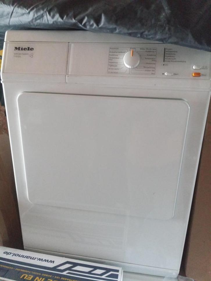 Nette MIELE SoftCare Wasdroger Vrijstaand Wit 1 - 7Kg, Witgoed en Apparatuur, Wasdrogers, Zo goed als nieuw, Luchtafvoer, Voorlader