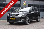 Nissan QASHQAI 1.2 Tekna Automaat 22.010 km! (bj 2015), Gebruikt, 4 cilinders, 116 pk, Zwart