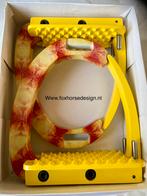 Nieuw! Veiligheid stijgbeugels geel vuur, Verzenden, Nieuw, Overige soorten