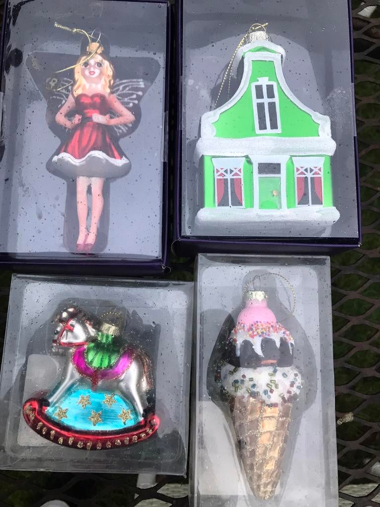 Vier Ah kerstfiguurtjes, Diversen, Kerst, Ophalen, Zo goed als nieuw