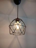 Zwarte hanglamp, Huis en Inrichting, Lampen | Hanglampen, Ophalen, Gebruikt, Minder dan 50 cm