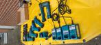 4Makita schroef machine 5 laders 1 12volds voeding +++++, Eén persoon