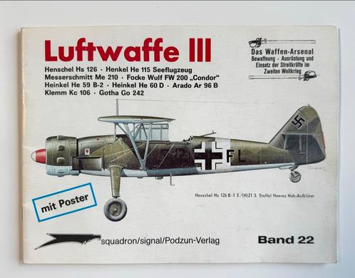 Luftwaffe III - Squadron/Signal - WOII Vliegtuigen, Boeken, Oorlog en Militair, Gelezen, Luchtmacht, Tweede Wereldoorlog, Ophalen of Verzenden