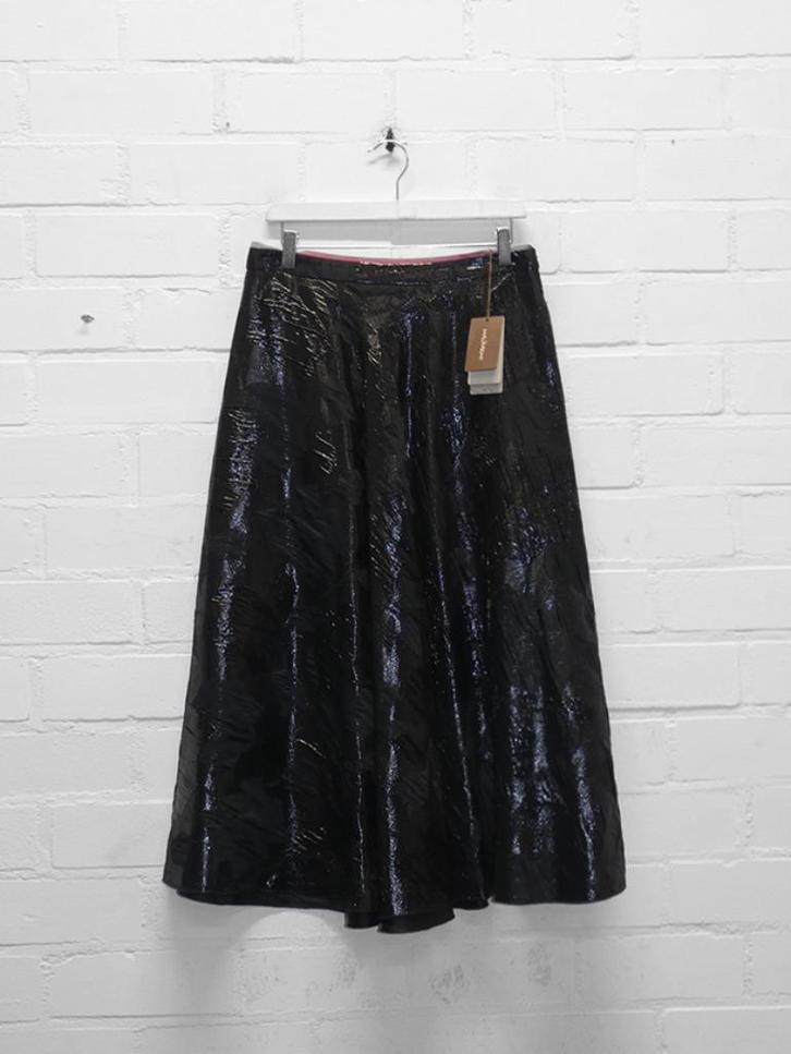 MaliParmi - Prachtige luxe rok maat 42 - Nieuw €495, Kleding | Dames, Rokken, Nieuw, Maat 42/44 (L), Zwart, Onder de knie, Ophalen of Verzenden