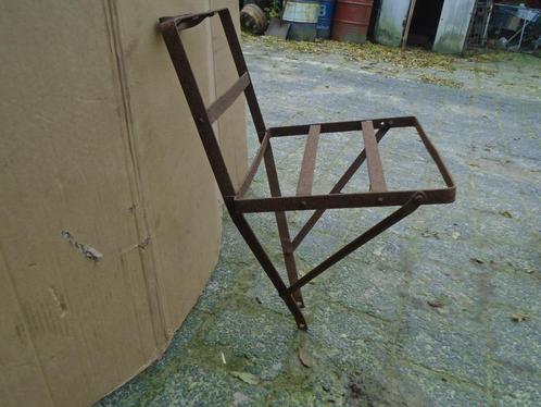 2 antieke geklonken lastdragers voor voorwiel en stuur, Antiek en Kunst, Antiek | Gereedschap en Instrumenten, Ophalen