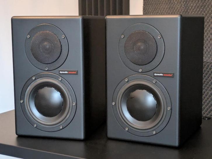 Dynaudio (Harbeth) LS5/12A, BBC monitor, opvolger van LS3/5A, Audio, Tv en Foto, Luidsprekers, Gebruikt, Front, Rear of Stereo speakers