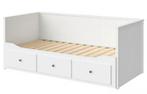 Ikea Hemnes bed, multifunctioneel als bed &bank te gebruiken, Huis en Inrichting, Ophalen, Gebruikt, Wit, Tweepersoons