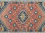 Vintage Perzisch wol Kazak vloerkleed Orange 170x237cm, Huis en Inrichting, Stoffering | Tapijten en Kleden, Crème, 150 tot 200 cm