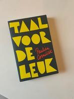 Taal voor de leuk, Boeken, Humor, Gelezen, Paulien Cornelisse, Ophalen of Verzenden