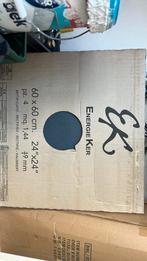 EnergieKer 60x60 kwaliteitstegels 8 stuks blauw, 60 cm of meer, Nieuw, Ophalen of Verzenden, Minder dan 5 m²