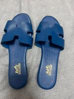 Blauwe hermes slippers maat 39, Kleding | Dames, Slippers, Blauw, Nieuw, Ophalen of Verzenden