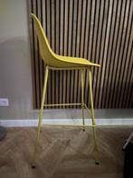 Kave Home kruk geel, 75cm hoog, Ophalen, Gebruikt, Met voetsteun, 60 tot 90 cm