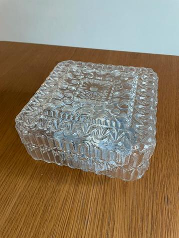 Vintage midcentury brutalist lamp glas jaren 60 / 70 design beschikbaar voor biedingen