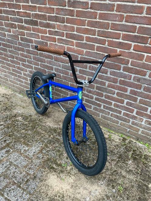 Radio BMX - Blauw - Gebruikt, Fietsen en Brommers, Fietsen | Crossfietsen en BMX, Gebruikt, 20 tot 24 inch, Aluminium, Stuur 360° draaibaar