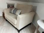 Mooie Linnen Loveseat in Zeer Goede Staat, Huis en Inrichting, Fauteuils, Ophalen, Zo goed als nieuw, Stof, 75 tot 100 cm