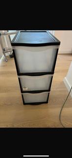 Drie-delige ladenkast, Huis en Inrichting, Kasten | Ladekasten, Ophalen, Overige materialen, Minder dan 50 cm, Gebruikt