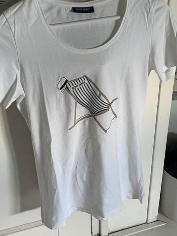 T-shirt Saint James wit 36 nieuwstaat beschikbaar voor biedingen