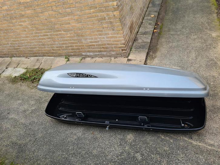 Zeer mooie grote Hapro Carver 6.4 EF XL dakkoffer skibox, Auto diversen, Dakkoffers, Zo goed als nieuw, Ophalen of Verzenden