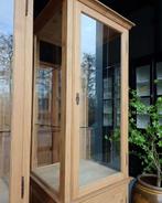 Antieke grenen museumkasten | Winkelkasten | Vitrine #2476, Antiek en Kunst, Ophalen of Verzenden