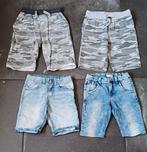 Set: 4 korte broeken - maat 122/128, Ophalen of Verzenden, Gebruikt, Jongen, Broek