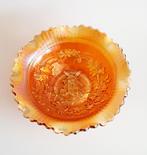 Carnaval gekleurd glas vintage servies, Ophalen of Verzenden